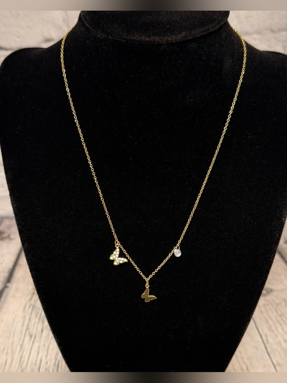 Unwritten Butterfly Necklace